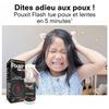 Pouxit Flash Spray Anti-Poux et Lentes 5 мин. 100% эффективность 2 x 150 мл, специальное предложение
