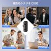 BOYA Improved Wireless Pin Microphone for Dual Mini Omnidirectional Condenser Video Recording Microphone for Interview Podcast Vlog YouTube Live
