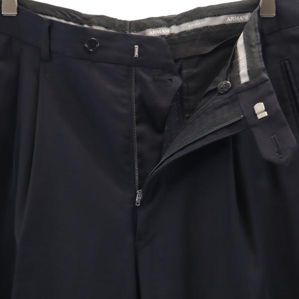 Armani Collezioni Suit Setup Dark Blue Tailored Jacket Men's Used