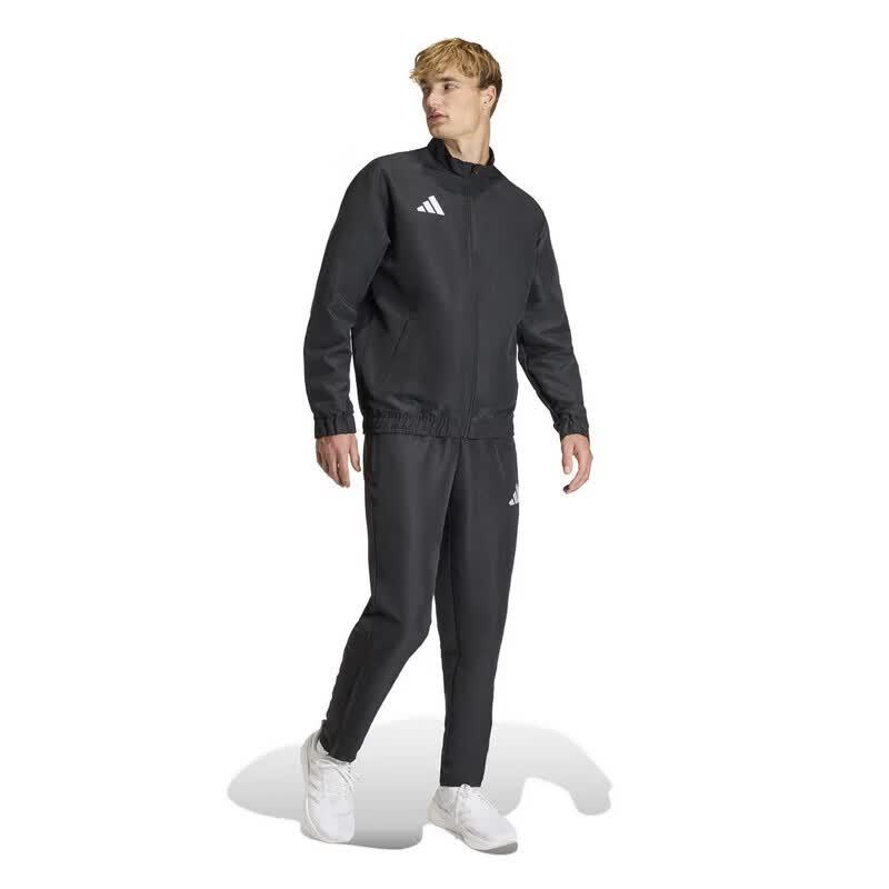 adidas Мужские спортивные повседневные тканые брюки