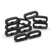 10Pcs Silicone Watch Band Keeper 20mm Ring New Watch Band Holder Loop  Smartwatch Accessories
