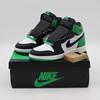 FD1437-031 Nike GS Air 1 Retro High OG Celtics Черный и Счастливый Зеленый