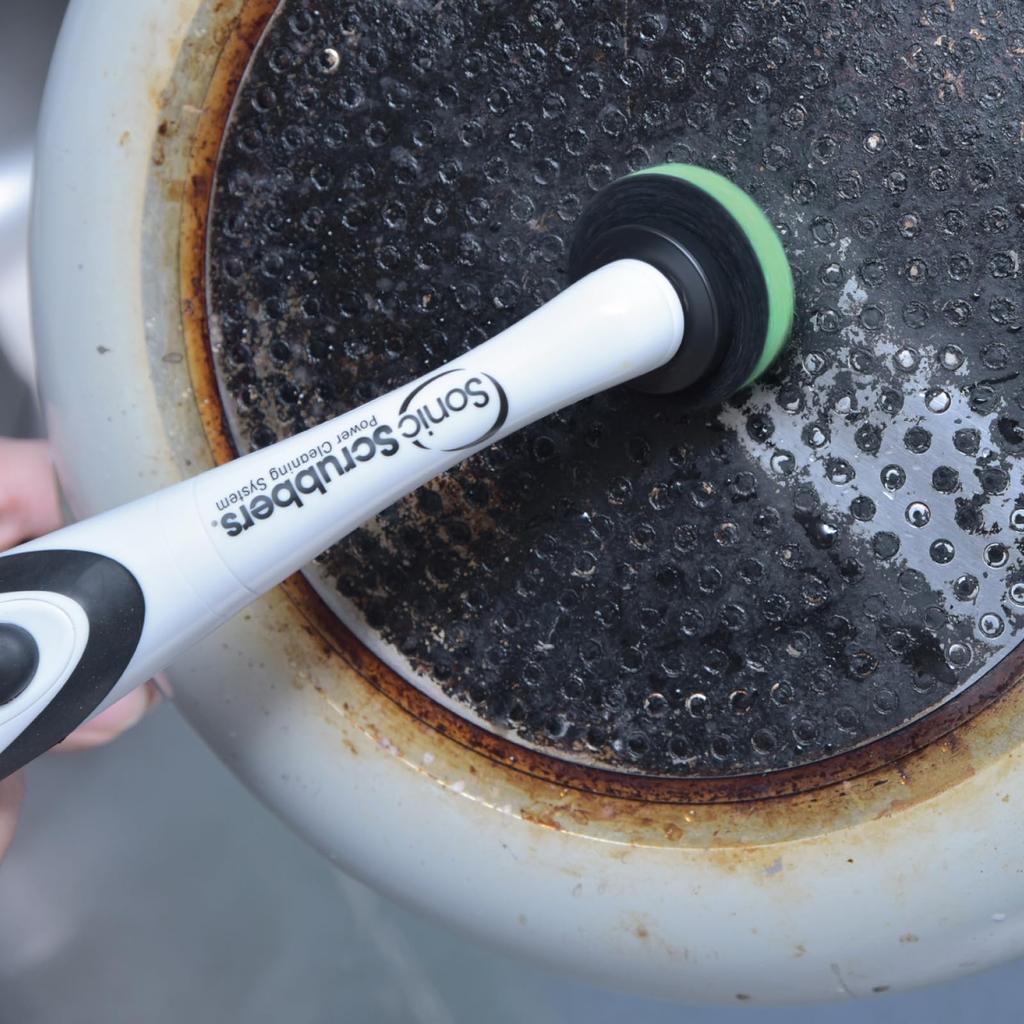 Sonic Scrubber Super Sonic Scrubber Электрическая чистящая щетка Насадка Повтор 8000 об/мин и Набор, Высокоскоростная