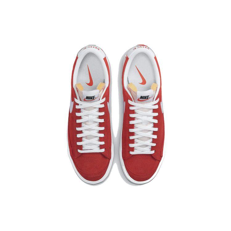 Nike Blazer Low 77 University Red Men Sneakers White DA7254-600