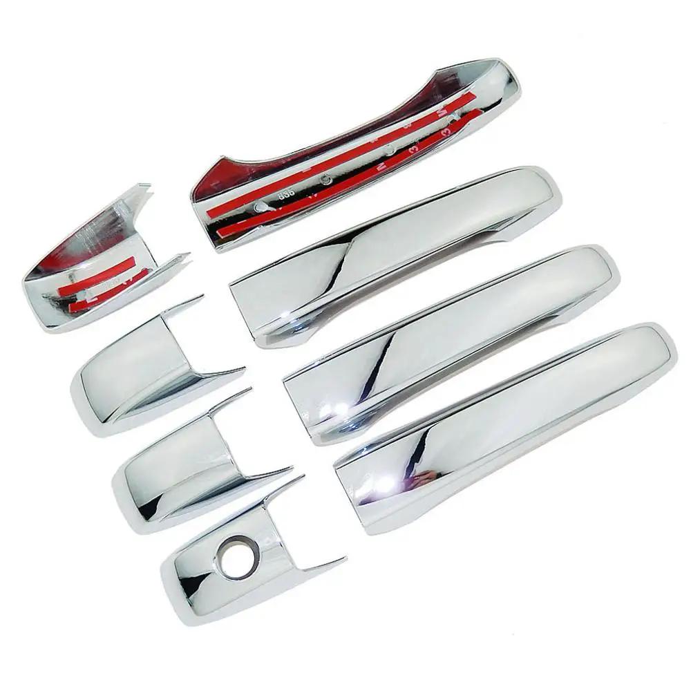 Для Dodge Journey 2008-2011 дорестайлинговый ABS автомобиль хромированный стиль боковая ручка двери накладка отделка 2009 2010
