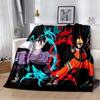 Одеяло Наруто, высококачественное фланелевое теплое мягкое плюшевое одеяло на диван-кровать, подходит для кондиционера, одеяло для сна