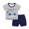Summer Baby Boys Outfits Short Sleeve Cartoon Printing Casual Tops Printed Short Pants 2pcs Sport Suits
