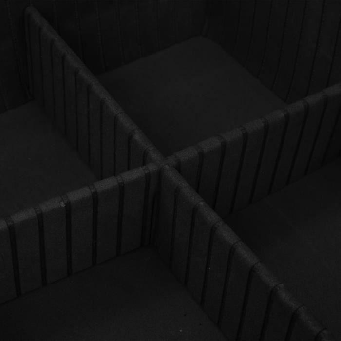 VidaXL Valise à outils 46 x 33 x 16 cm Argenté Aluminium