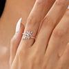 Japanese & Korean Adjustable Leaf Ring - Simple, Fashionable Design