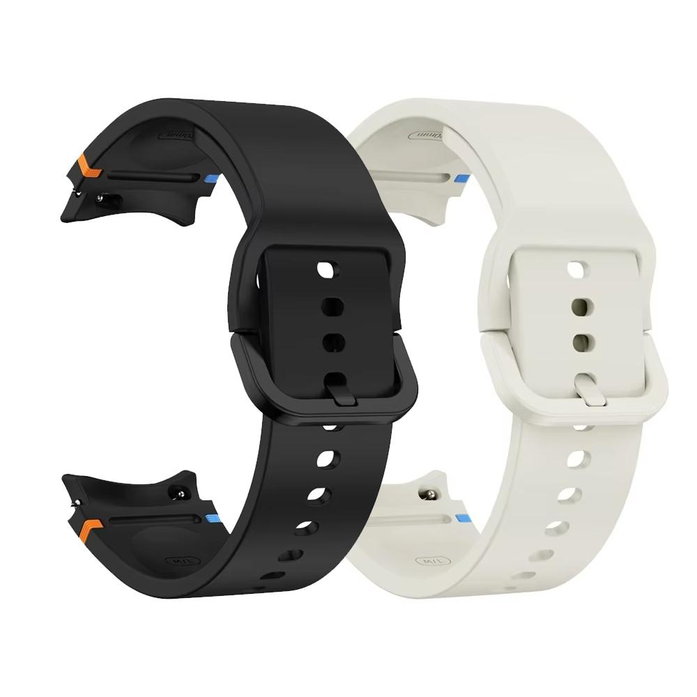 2 упаковки ремешков для Samsung Galaxy Watch 7 44 мм 40 мм FE/4/6 Classic/5 Pro Браслет Blet Спортивный браслет correa Galaxy Watch 7 Band