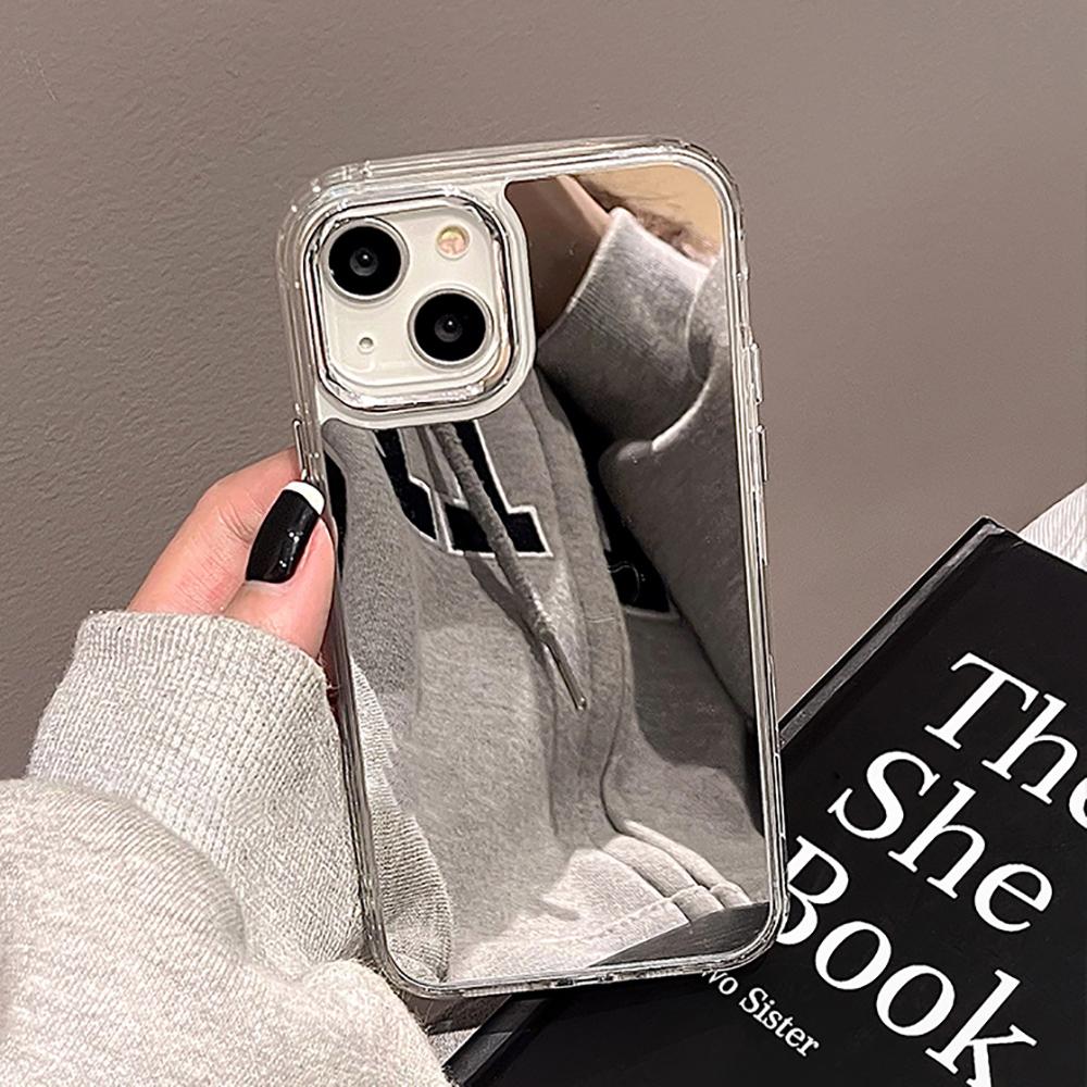 Luxury Make UP Mirror Case For Iphone 11 Case Iphone 13 14 15 16 17 Pro Max Air Plus 12 16Promax 15promax Silicon Phone Funda