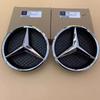 2025 Новый Для Mercedes Benz Черная окантовка и серебряная окантовка Декорация Звезда Эмблема на переднюю решетку автомобиля для Mercedes Benz W213 E-Класс