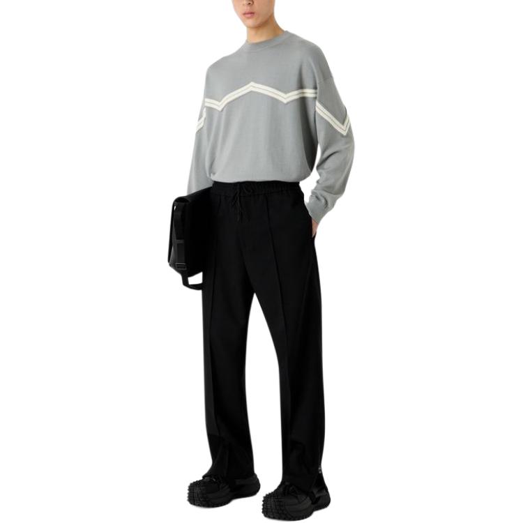 EMPORIO ARMANI SS24 Casual Pants Men's Black 3D1PN4-1NFVZ-0999
