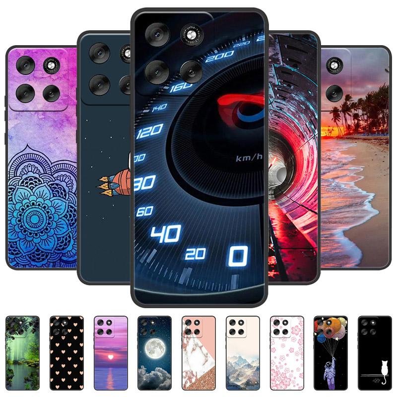 Для Motorola Moto G86 Power G56 Чехол Ударопрочный Fundas Мягкий Силиконовый TPU Чехол для Телефона Для MotoG86 MotoG56 G 86 Задняя Крышка Funda