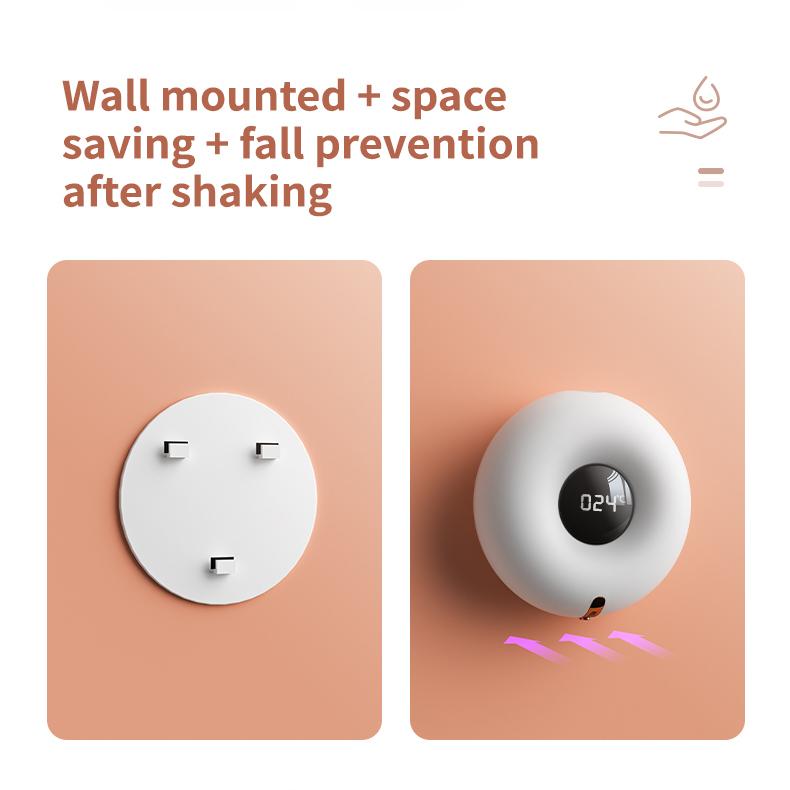 Xiaomi Donut со светодиодным дисплеем, автоматическая индукционная пенящаяся ручная мойка, автоматический дозатор мыла, тип C, зарядка