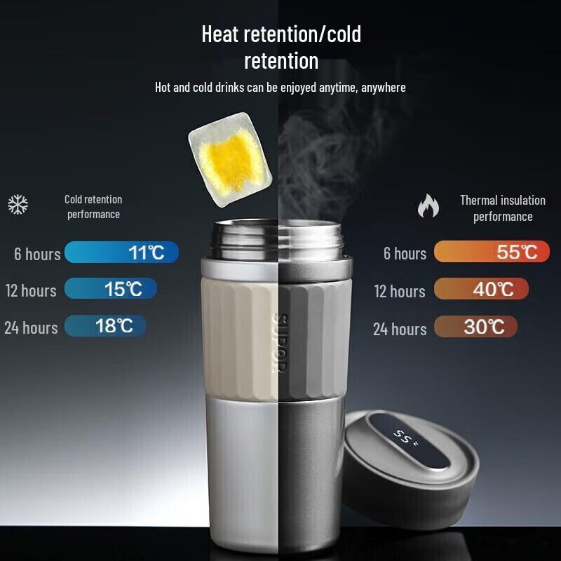 Термокружка SUPOR Smart Titanium