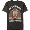 Мужская футболка Nintendo Donkey Kong с поднятым кулаком