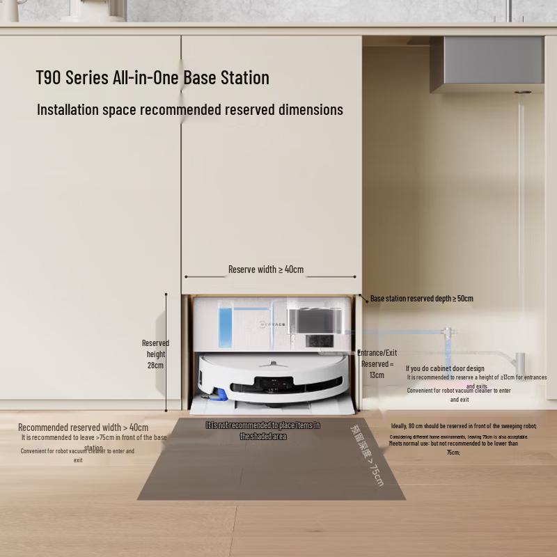 ECOVACS T90 PRO Robot Vacuum and Mop