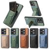 Чехол-подставка с карманом для карт для OPPO A80 Reno 12 11F 10 Pro A53 A16 A54S A54 A74 A17 A57 A18 A38 A58 A78 A79 Задняя крышка телефона