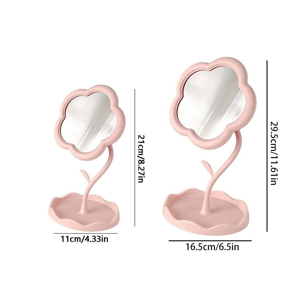 Съемное туалетное зеркало в форме подсолнуха Зеркало для макияжа Модное зеркало для макияжа