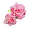 Rose Flower Hair Clip Women Seaside Party Hairgrip Bridal Hairpin Headwear Solid Color Headwear