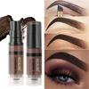 Карандаш для бровей, гель для бровей, водостойкий окрашенный макияж для бровей, косметика для крема для улучшения бровей