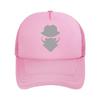 Hat and Mask Silhouette Mesh Baseball Cap Casual Hat Outdoor  For Womens Unisex FeUnisex