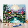 DIY Painting By Numbers Crafts Numbers Painting Hobbies Digital Oil Painting Home Decoration Arts