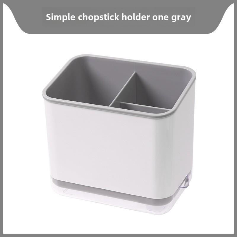 «Многофункциональный держатель для кухонных принадлежностей»: Хранение палочек и ложек с функцией слива.