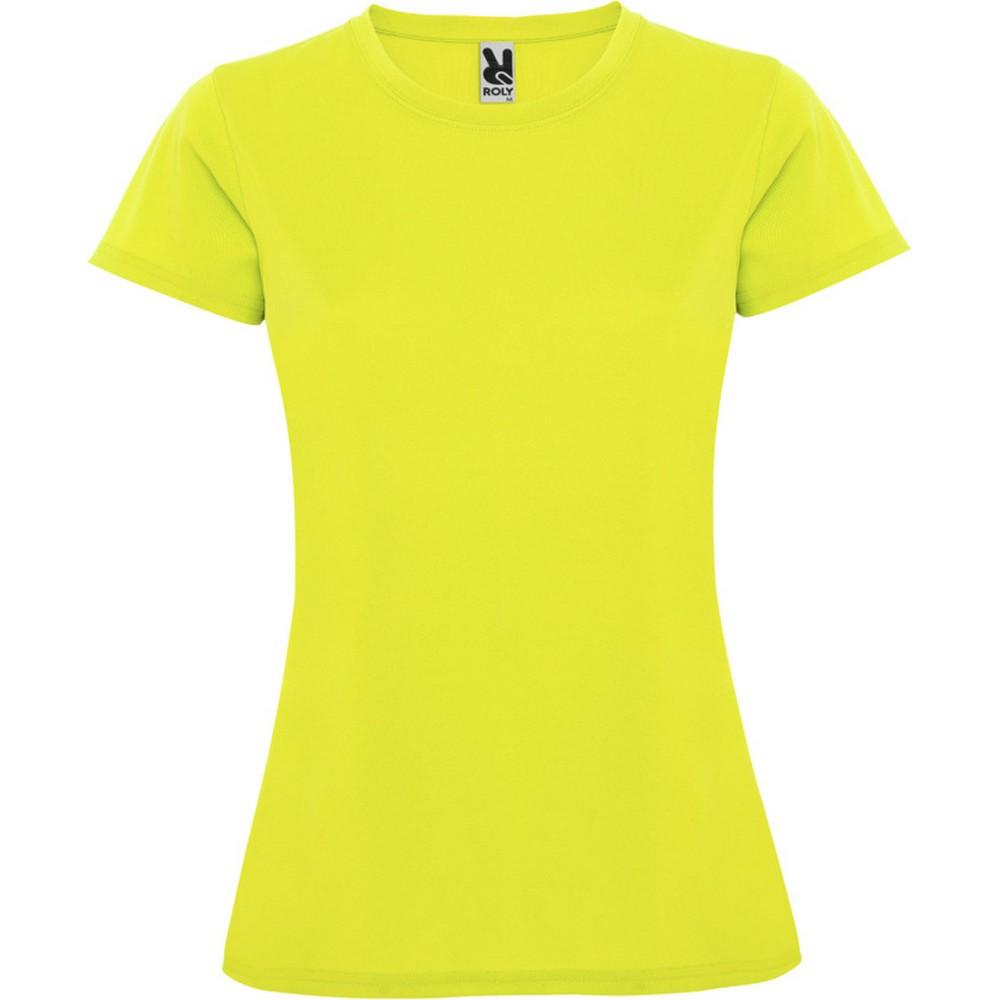 Roly Womens/Ladies Montecarlo Short-Sleeved Sports T-Shirt