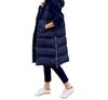 European and American style autumn and winter new fashion versatile long hooded warm vest