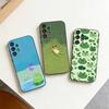 H-Счастливая Лягушка Чехол для Телефона Для Samsung S25,S24,S21,S22,S23,S30,Ultra,S20,Plus,Fe,Note,10,9,5G Черный Чехол