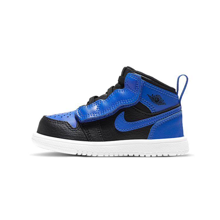 Air Jordan 1 Mid ALT TD Royal Blue Baby Sneakers Black Hyper-Royal White AR6352-077