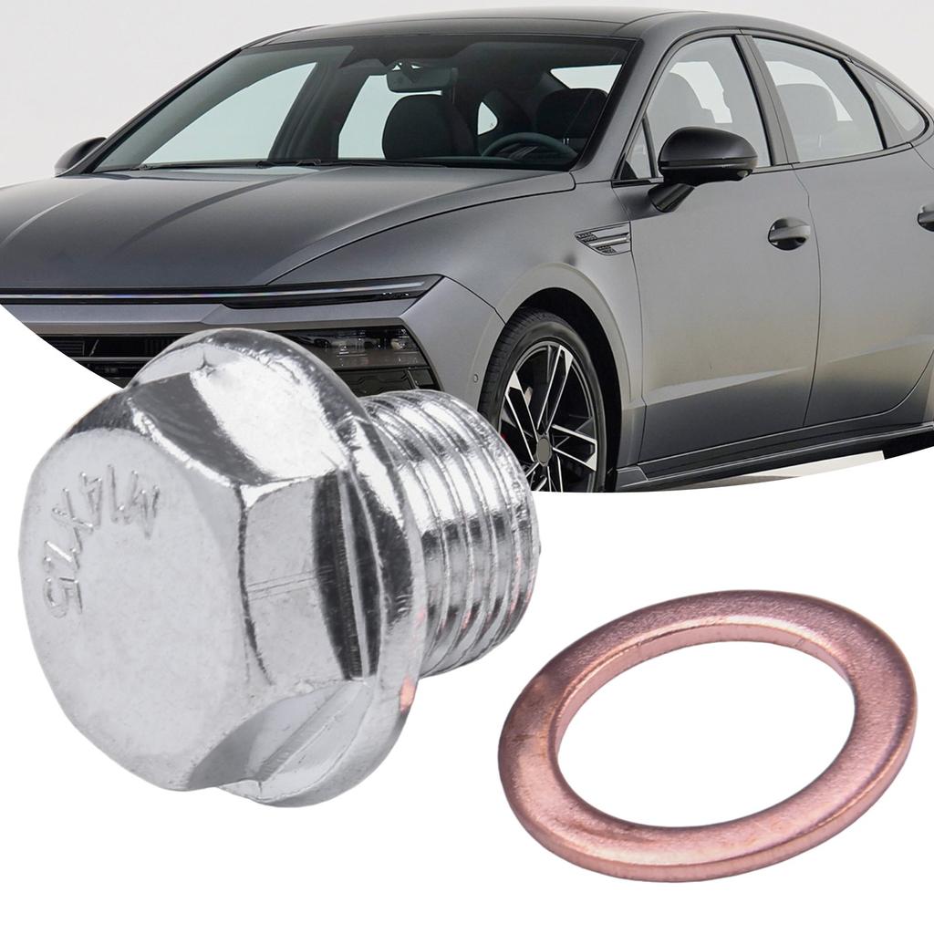 Metal Engine Oil Drain Screw and Washer for For HYUNDAI For KIA OEM 2151323001