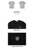 Cool sensation antibacterial 2025 summer men's sports outdoor short sleeved T-shirt