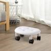 Seat Stool Movable Mini Footrest Portable Small Comfortable Low Rolling Footstool