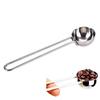 Long Handle Measuring Stirring Tea Bean Spoon Stainless Steel Coffee Scoop