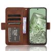 For Google Pixel 8a Slim-Fit Cover Leather Phone Case Wallet Stand Shell