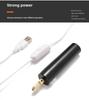 5 В черная USB мини ручная электрическая дрель для перфорации акрила и жемчуга