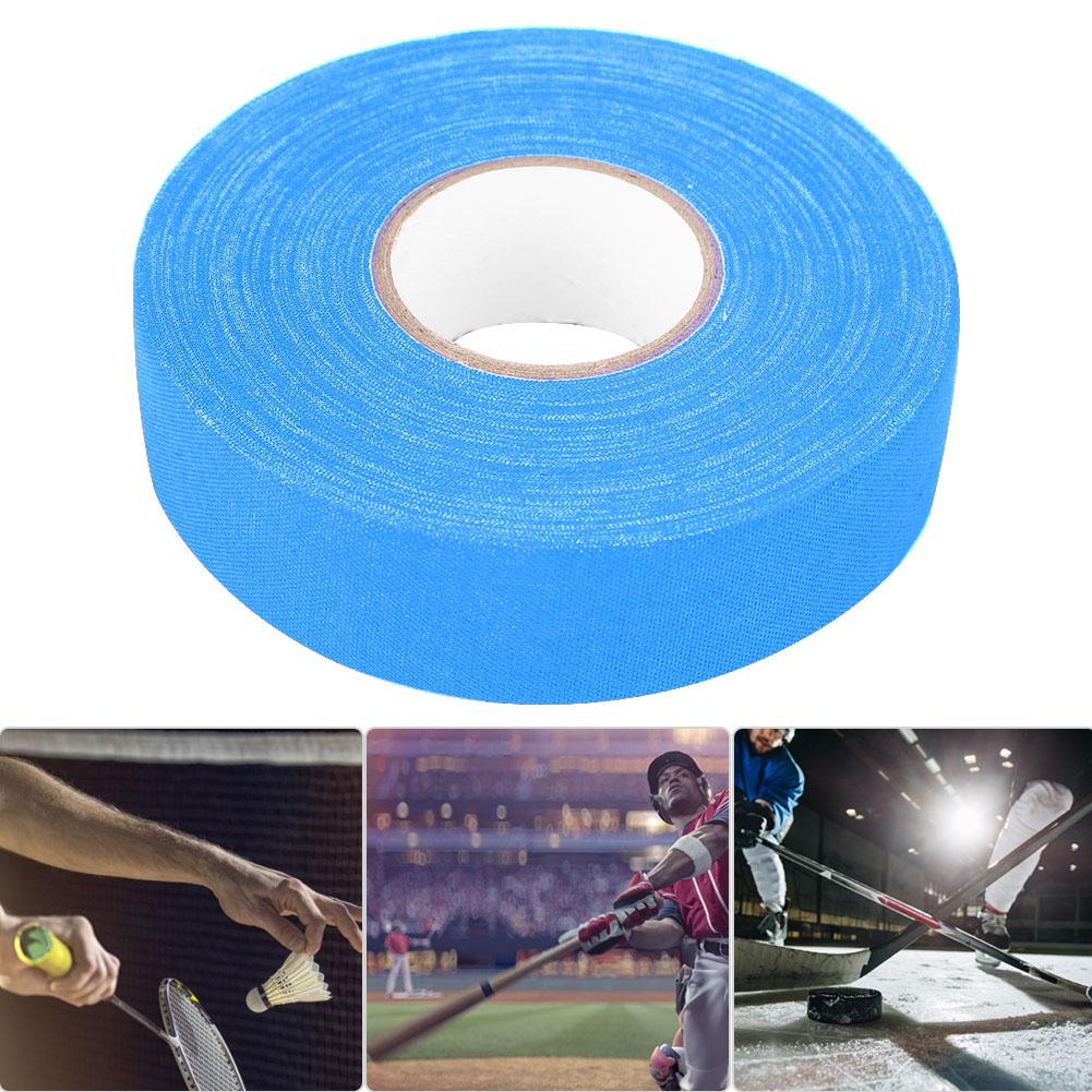 Прочная защитная лента для хоккея Спортивная безопасность Бадминтонная стойка Подушечки для столба Ленты для хоккейной клюшки Синяя
