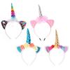 Livingda Unicorn Headband 4-piece Set
