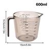 1 Pcs Baking Liquid Measuring Cups Ps Scale Cup Plastic Measuring Volume Beaker Kitchen Baking Tools 150/300/600/1000Ml