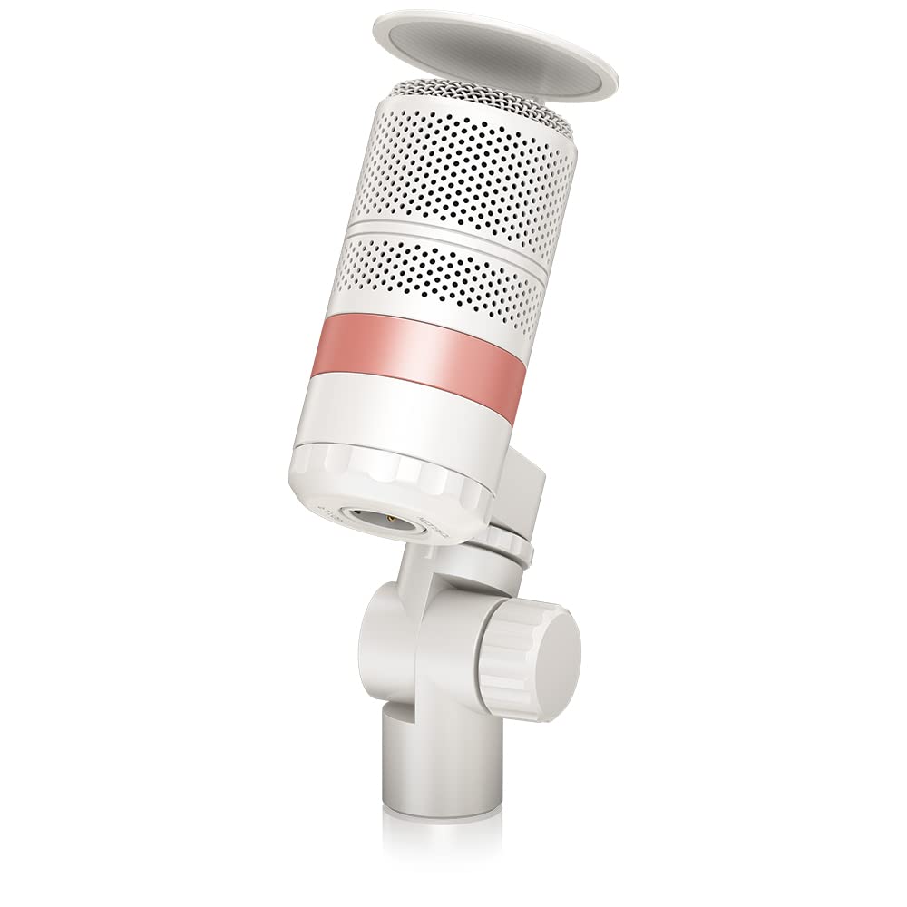 Tc Helicon Динамический микрофон Суперкардиоидная характеристика Двойной шарнир, регулируемый под разными углами Поп-фильтр 9 видов сменных цветов