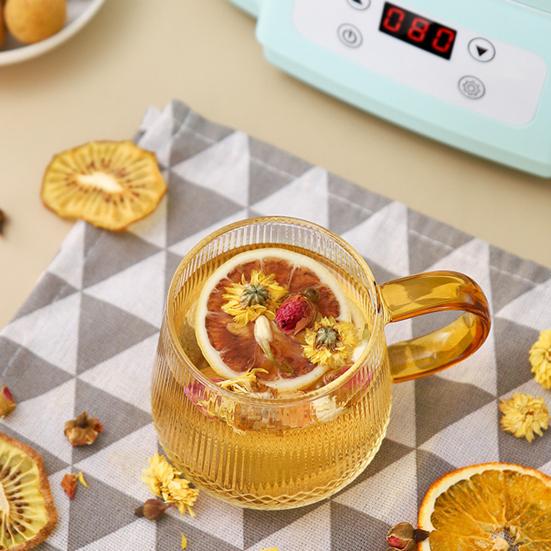 Машина для сушки продуктов с воздушным потоком 360 градусов, 6 лотками, 24-часовой таймер, бесшумная работа, контроль температуры, сушилка для фруктов, мяса и овощей