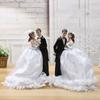 Statue Decorative Sculpture Ornaments Wedding Groom Bride Doll Couple Romantic Wedding Resin Decoration Figurine