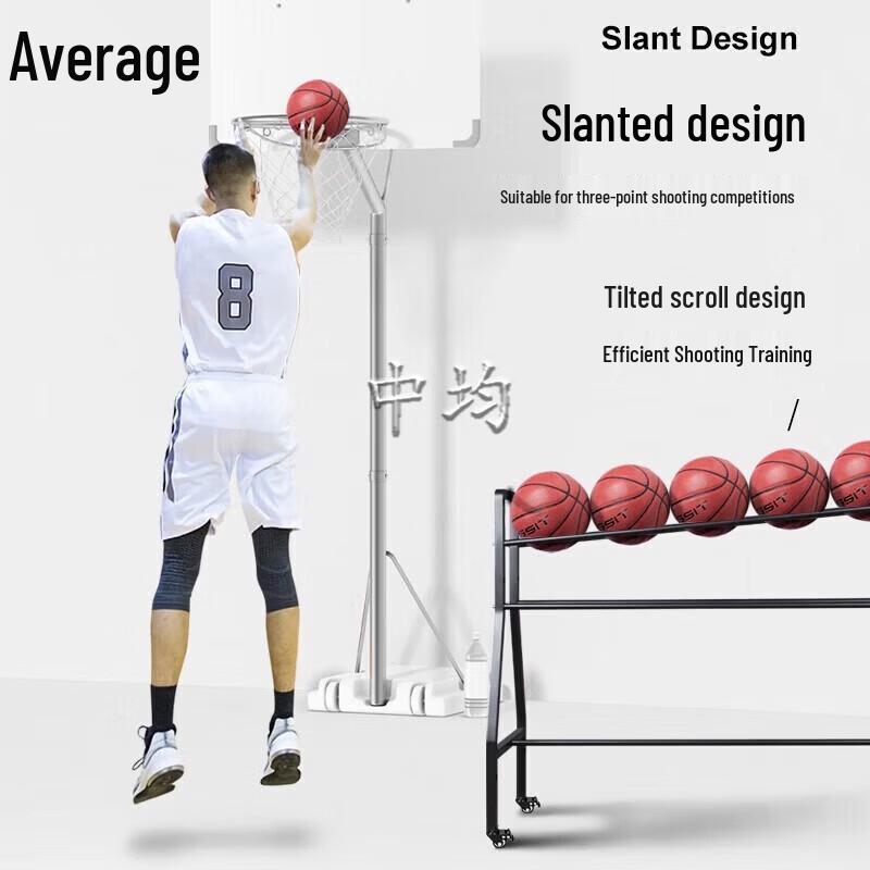 Mobile Basketball Storage Cart