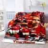 Arsenal Customize Text Blanket Gift Customizable Blanket Warmthful Decor Perfect for Office Picnics Couch Nap All-Season Use