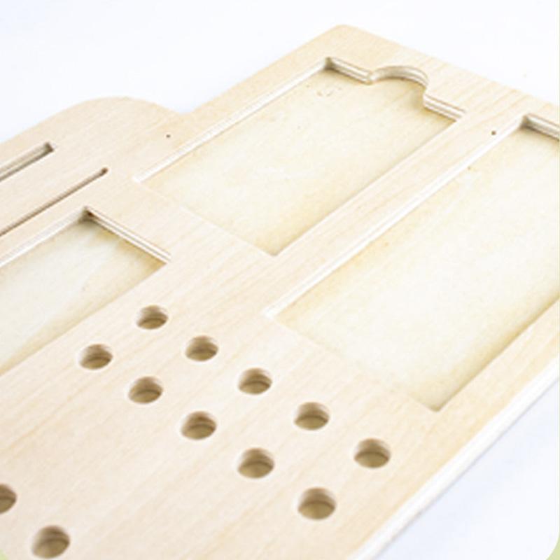 Детские Монтессори Деревянные Пальчиковые Цифры Счетная Палочка Ладонь Математическая Игрушка Дети Счет Развивающие Игрушки Малыши Интеллектуальная Игра