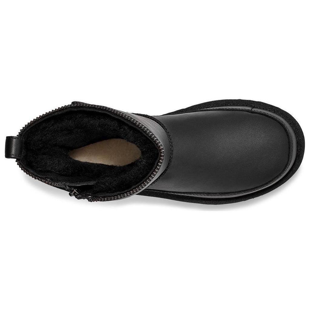 UGG Classic Short Moto Boot Black Women Sneakers 1164710-BLK