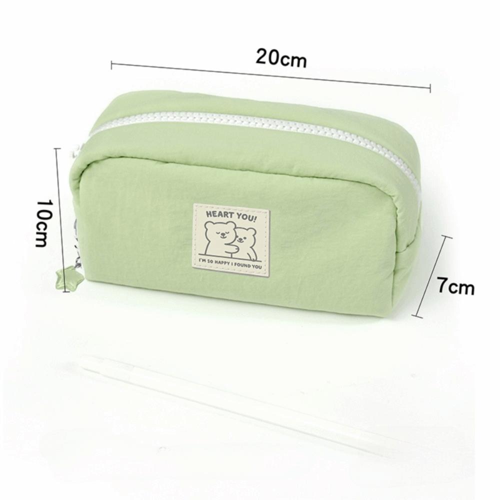 Large Capacity Pen Bag Cartoon Stationery Bag Cute Pencil Case  School Office